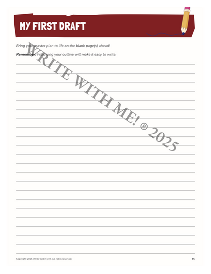 Write With Me! At Home Student Activity Workbook