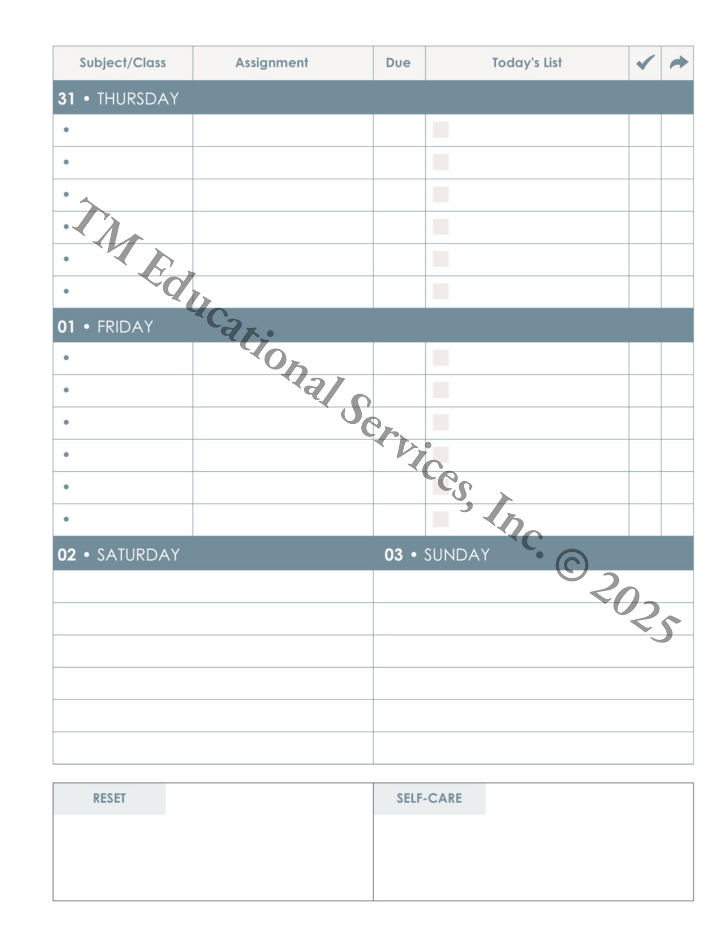Plan With Me | A Student Planner for Focus, Routine, and Progress