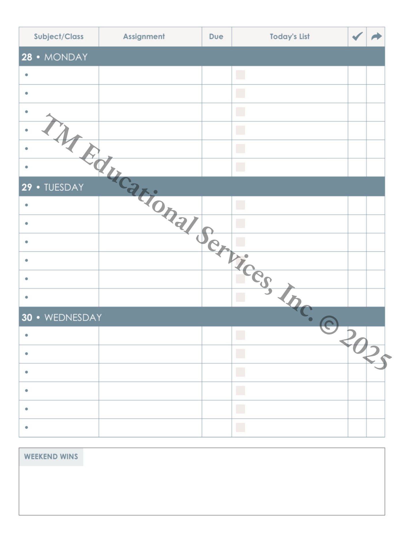 Plan With Me | A Student Planner for Focus, Routine, and Progress